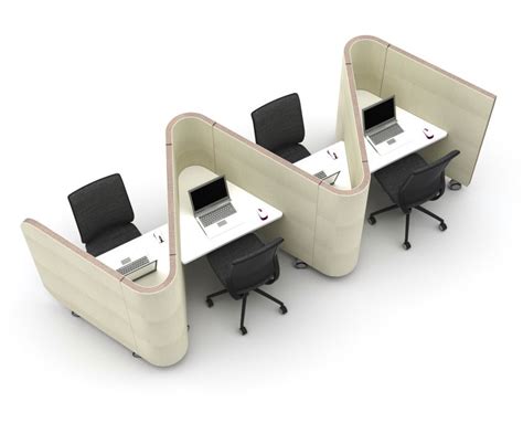 Four Person Acoustic Work Booth Flexi Maw Office Reality