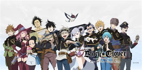 Black Clover M Rise Of The Wizard King Android And Ios New Games