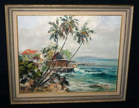 69 Hawaii Oil Painting Lahaina Broiler Hajime Okuda Apr 15 2020