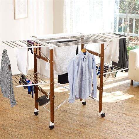 Extra Large Heavy Load Sturdy Foldable Clothes Laundry Drying Rack