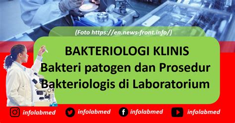 BAKTERIOLOGI KLINIS Bakteri Patogen Dan Prosedur Bakteriologis Di