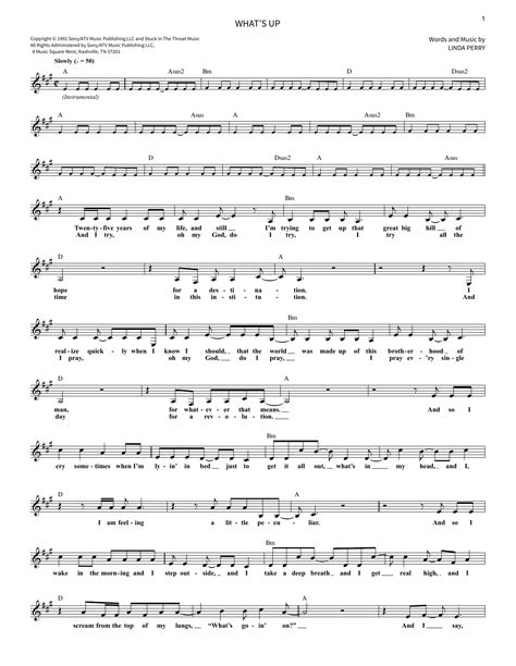 whats going on lyrics 4 non blondes chords sheet and chords collection