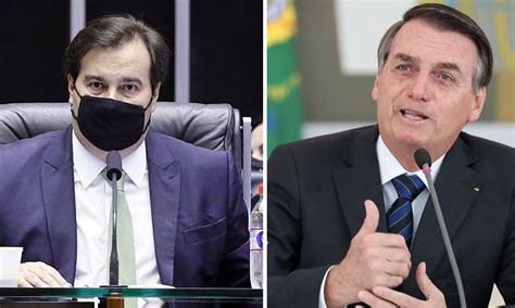 Bolsonaro Provoca Maia Seja Feliz Tudo Acaba Um Dia Cartaexpressa