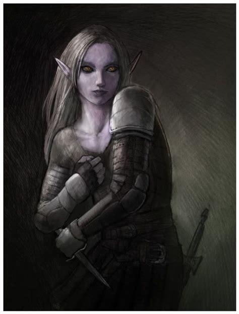 Female Elves Results For Female Dark Elf Dark Elf Female Elf Fantasy Warrior
