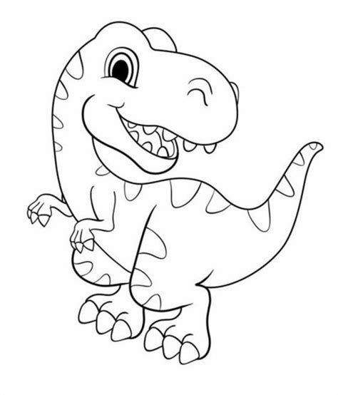 √ 10 Gambar Mewarnai Dinosaurus Untuk Anak Paud Dan Tk 2fd