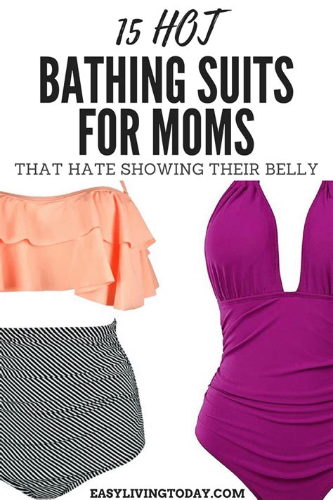 I felt so bad about my post baby figure (i gained 75lbs and only lost 30 giving birth), that this summer in north carolina for a week long family reunion i didn't get in the water at all. Whether your recently post baby or had your kid years ago ...