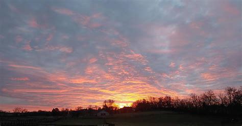 woodford county sunrise this morning imgur