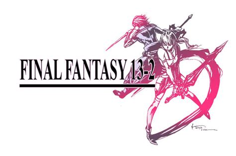 Ff 13 2 Serah Farron And Noel Kreiss Logo By Nick Ian Final Fantasy