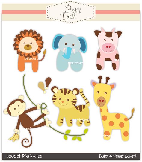 Baby Safari Animals Printables Images And Photos Finder