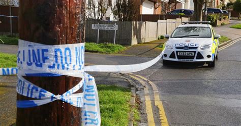 Pictures Show Scene In Benfleet Where Man Was Stabbed And Left In