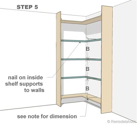 There's always more than one good way to build a shelf. Build Your Own Corner Bookshelves | Corner bookshelves ...