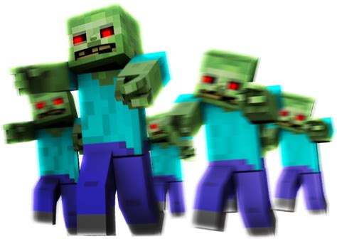 Minecraft Zombies Png By Sabribey On Deviantart
