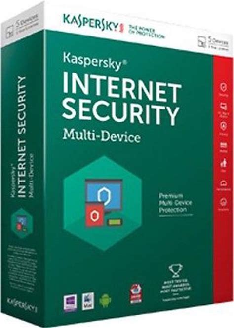 Buy Kaspersky Internet Security 2016 5 Pc 1 Year Multi Device Windows