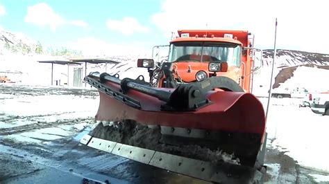 Snow Plows Clear Winter Roads Youtube
