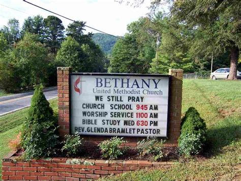 Bethany United Methodist Church Cemetery In Fairview North Carolina
