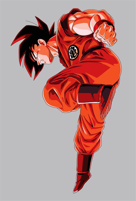 Goku Kaio Ken By Tk Master On Deviantart