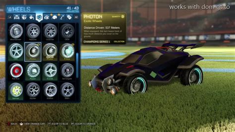 Rocket League: How to get a black import car - YouTube