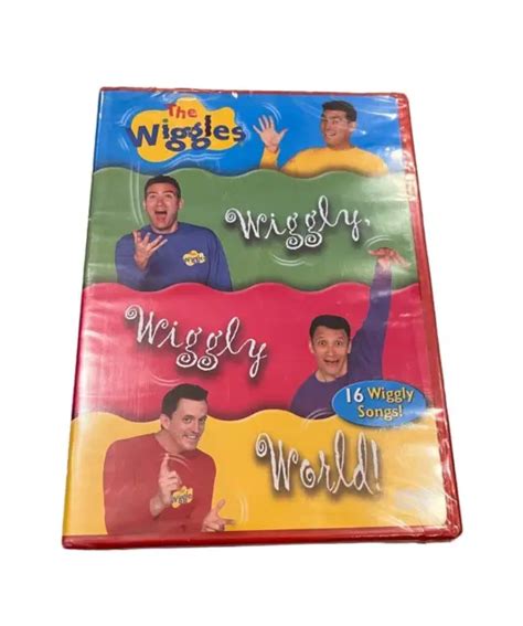 Rare The Wiggles Wiggly Wiggly World Dvd 2005 New Sealed 16 Songs