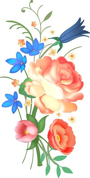 Download Flower Arrangement Vector Illustration Stock Illustration ...