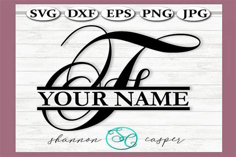 Download Split Monogram Letter F Single Letter File | Lettering, Monogram letters, Letter f