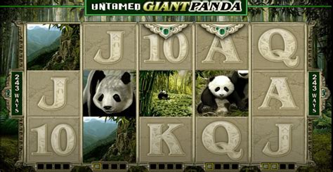 Tragaperras Untamed Giant Panda Jugar Demo