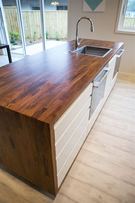 Mercer Hartford Sink Topmounted Into Walnut Benchtop From Jk Timber