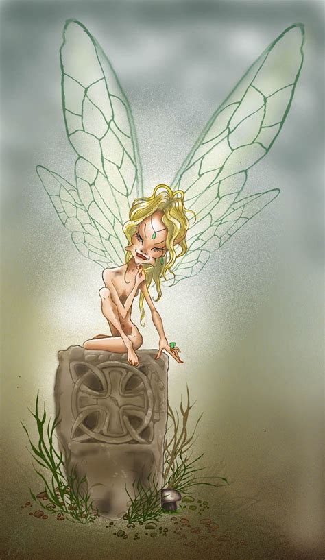 From The Celtic Stone Fairies The Pictish Stone Fairy