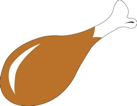 Chicken Leg, Clipart - Clipart.me