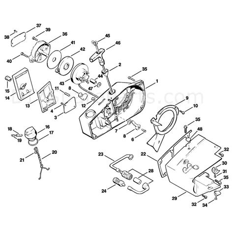 Stihl 021 Schematic