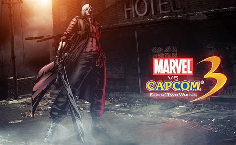 Dante Marvel Vs Capcom 3 Red Marvel Dante Capcom Virgil Demon Half May Hd Wallpaper