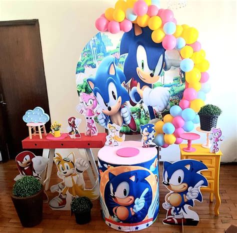 Festa Sonic 50 Decorações Lindíssimas Que Vão Encantar Os Pequenos