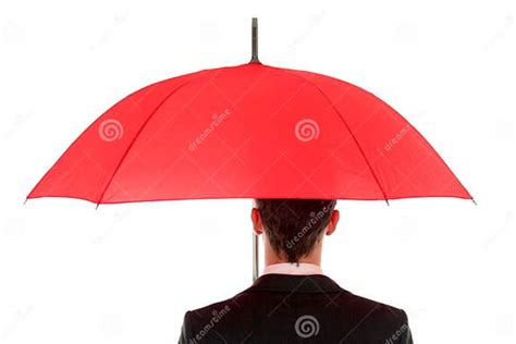 Businessman With Umbrella Stock Photo Image Of Suit Smiling 1481226