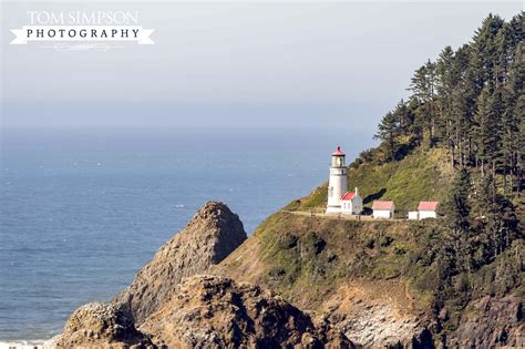 Beautiful Scenic Viewpoint Of Heceta Head Lighthouse A Favorite