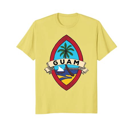 Guam Seal Classic Hand Drawn T Shirt Azp Anzpets