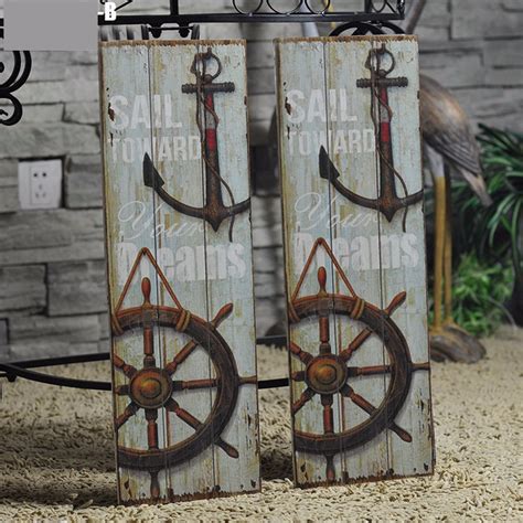 Check spelling or type a new query. Nautical Decor Rustic Wood Sign Plaque Wall Art Picture ...