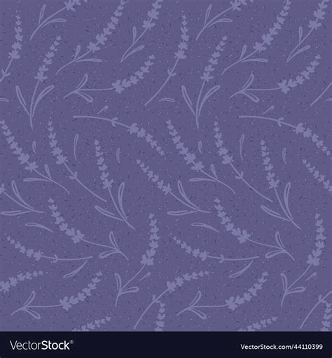 Lavender Seamless Pattern Royalty Free Vector Image