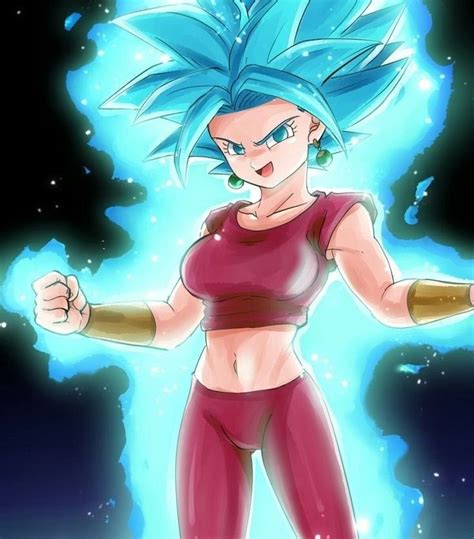 Kefla Super Saiyajin Blue Dessin Sangoku Dessin Carnet De Dessin