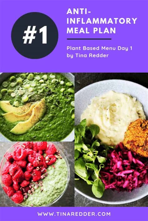 Anti Inflammatory Meal Plan Day 1 Vegan Tina Redder True Food
