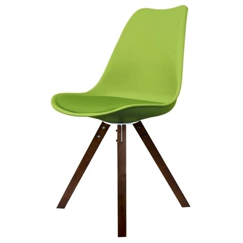 Dining chairs don't just have to look good, but should feel good, too. Eiffel Inspired Green Plastic Dining Chair and Pyramid ...