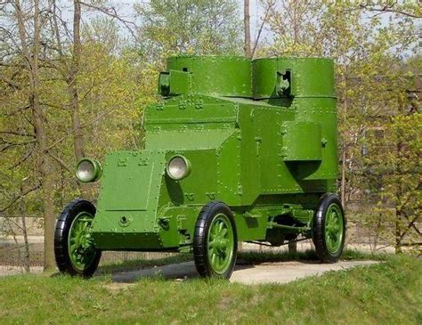Austin Putilov Russian Version Of The Armored Car On The Chassis Of