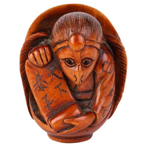 signed erotic nude woman japanese carved boxwood netsuke inro ojime for sale at 1stdibs