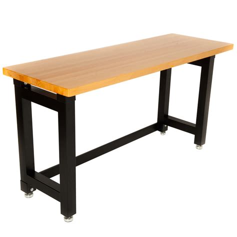 Amazing work from home office table at pepperfry Shop for Maxim HD Heavy Duty Timber Top Workbench Quality Office Woodwork Table Storage System