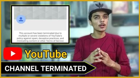 Youtube Channel Terminated How To Recover Youtube Channel Terminated