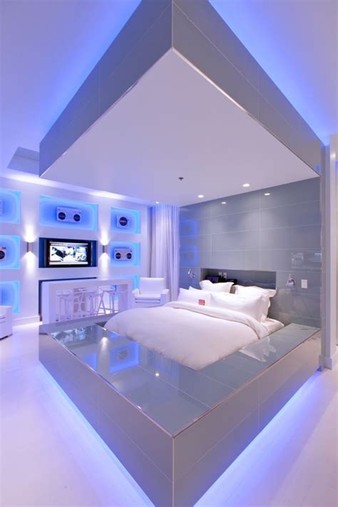 Futuristic Elegance Is This The Bedroom Of 2020 Modern Bedroom Decor Futuristic Bedroom