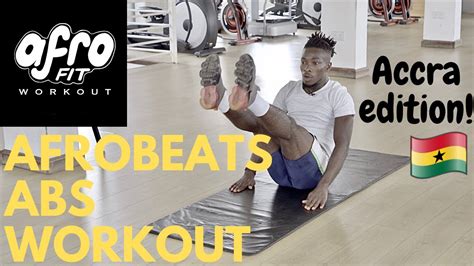 20 Minute No Equipment Abs Afrofit Workout With Fanta Lymon Youtube