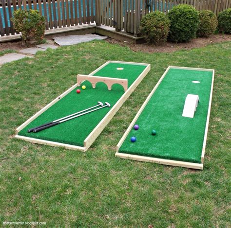 Here's some diy themed decorations, we're making a mini golf course. MINI PUTT COURSE - RYOBI Nation Projects