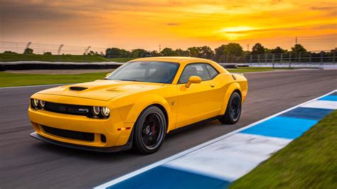 2018 Dodge Challenger Hellcat Widebody First Drive Wider Means Better