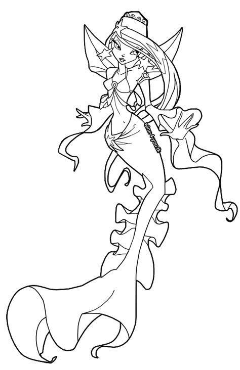 Pokaż wszystkie 3 kolorowanki syreny. Winx Club All: Colorear: Sirenas de Andros