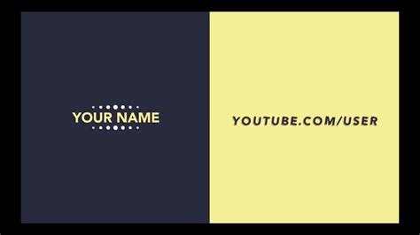 Free 2D Split Screen Intro Template #134 | After Effects Intro Template