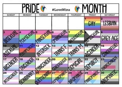 pride month days calendar 2024 freddy annmaria